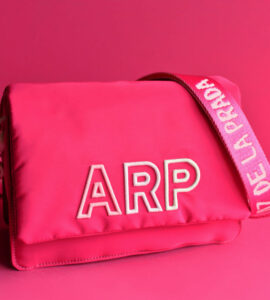 Agatha Ruiz De La Prada Pink Shopper Embroidered