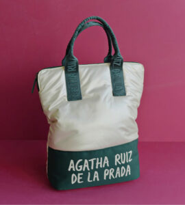 Agatha Ruiz De La Prada Green Contrast Backpack