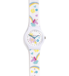 Agatha Ruiz De La Prada Watch Flip Unicorns With Diamonds