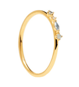 PDPaola Midnight Blue Gold Ring