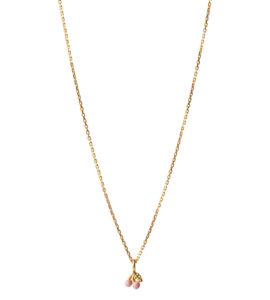 Enamel Necklace Cherry Light Pink N70GM