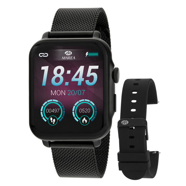 Smart Watch Marea B63002-1 Bluetooth Talk Μαύρο