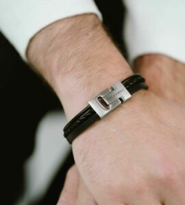 Leather Bracelet Casual Cole