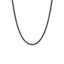Helix Chain Necklace Black