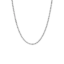 Steel & Barnett Helix Chain Necklace Silver