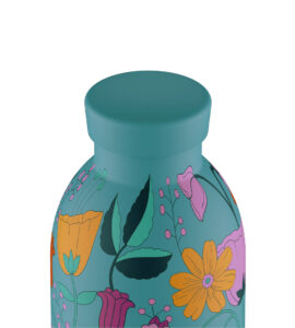 Το 24BOTTLES Clima Bottle Bloom Bloom Green 500 ML είναι ένα εξαιρετικά ελαφρύ μπουκάλι από ανοξείδωτο χάλυβα, για όλες τίς ώρες της ημέρας.