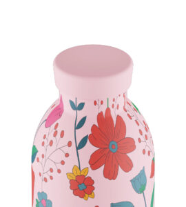 Το 24BOTTLES Clima Bottle Bloom Bloom Pink 500 ML είναι ένα εξαιρετικά ελαφρύ μπουκάλι από ανοξείδωτο χάλυβα, για όλες τίς ώρες της ημέρας.