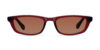 Τα γυαλιά ηλίου Meller Rami Maroon Brown ενσωματώνουν τη ζεστασιά του καφέ σκελετού με την κομψότητα των καφέ polarized φακών